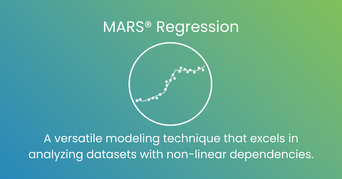 12 MARS® Regression