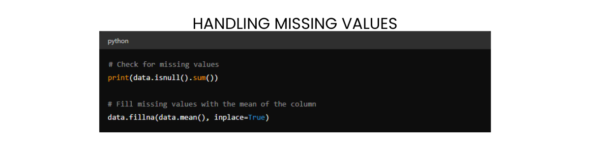 Handling Missing Values in Python