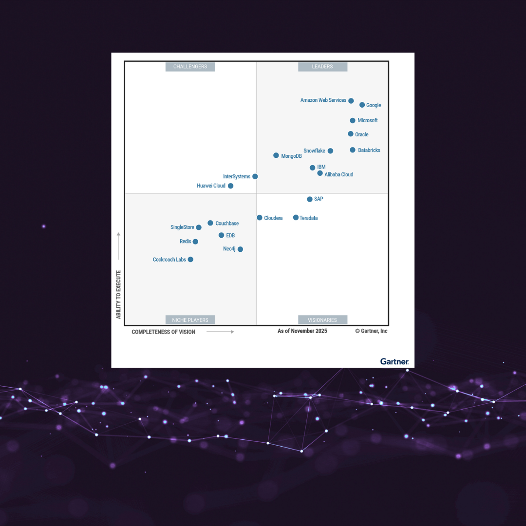 Databricks Named a Leader in the Magic Quadrant for Cloud Database Management Systems