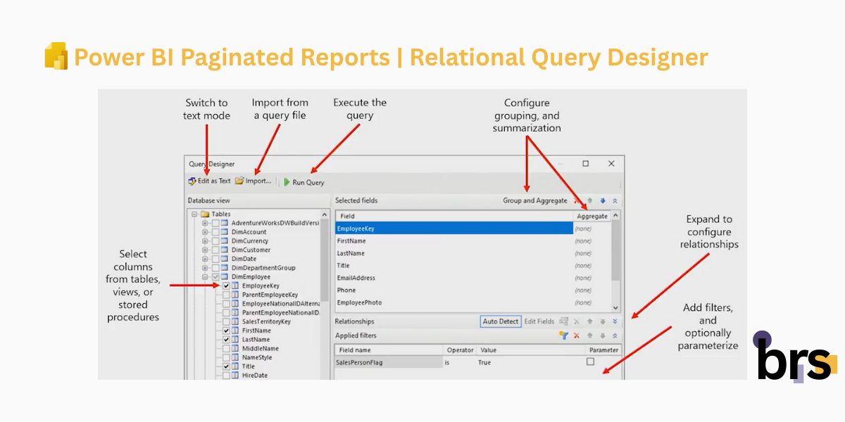 Power-BI-Paginated-Reports-Relational-Query-Designer