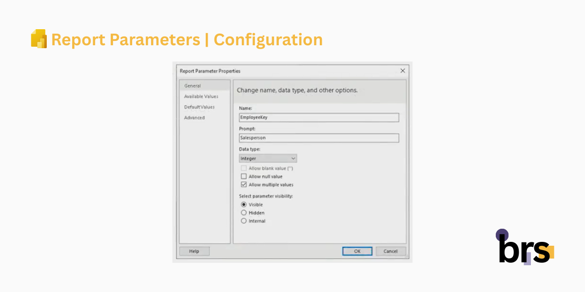 Power-BI-Paginated-Reports-Report-Parameters-Configuration