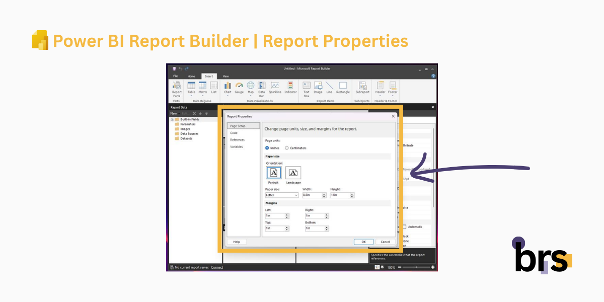 Power-BI-Report-Builder-Report-Properties